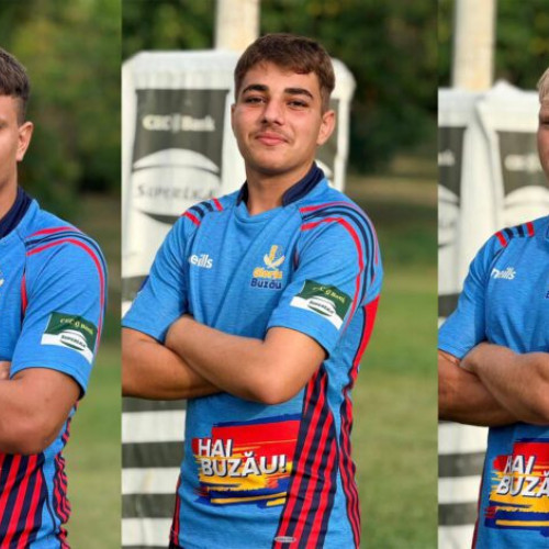 Trei sportivi ai Gloriei Buzău convocați la naționala de rugby U18