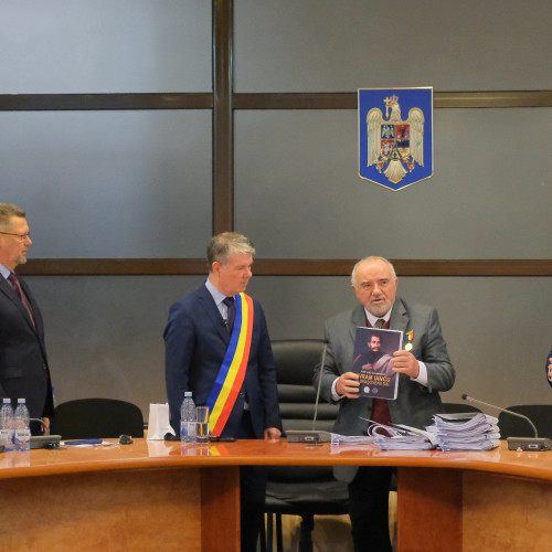 Ioan Vlad a primit titlul de Cetățean de Onoare al municipiului Brașov