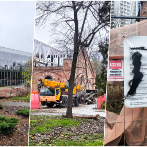 Modernizarea sălii 2 a Teatrului Național Timișoara avansează spre finalizare