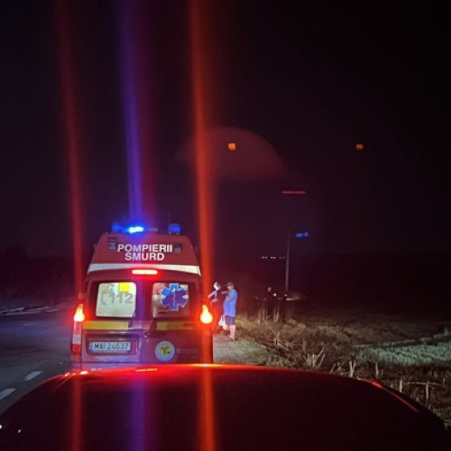 Două mașini s-au ciocnit în Cumpăna, o persoană rănită a refuzat spitalizarea