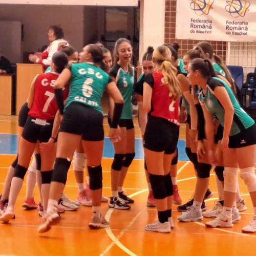 CS Universitatea Galați joacă împotriva CSM II București în etapa a șasea de volei