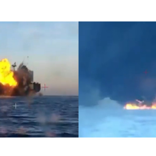 Ucraina atacă două petroliere rusești în Marea Neagră cu drone navale