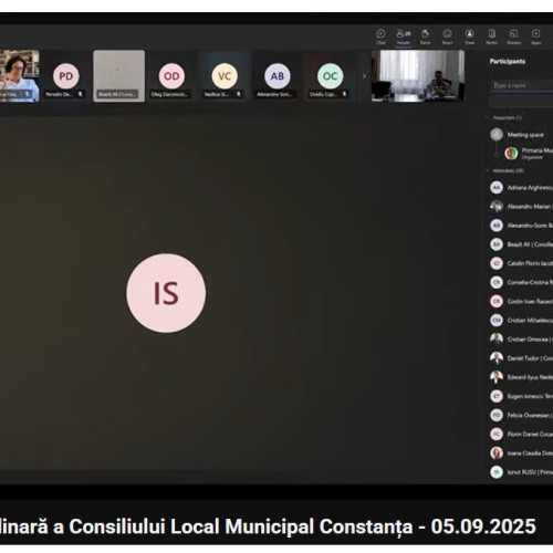 Procesul privind ședințele Consiliului Local Constanța se reia în februarie 2025