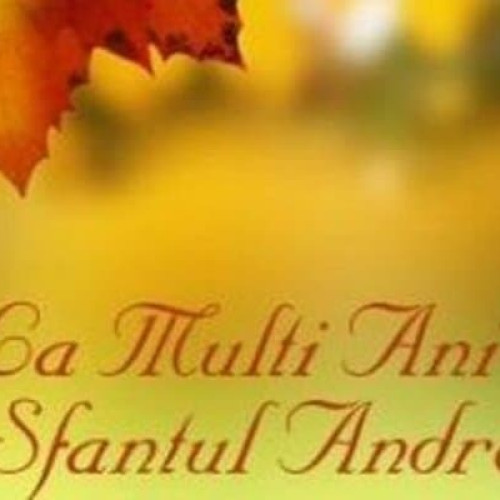 Românii care poartă numele Andrei și derivatele acestuia își sărbătoresc onomastica pe 30 noiembrie