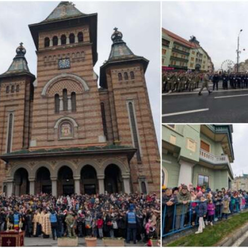 Manifestări militare și culturale la Timișoara cu ocazia Zilei Naționale