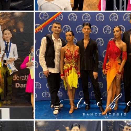 Vibe Dance Studio aduce succese importante în concursurile naționale și internaționale de dans