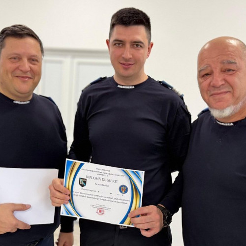 Avansări și distincții pentru cadrele Inspectoratului de Jandarmi Județean Constanța