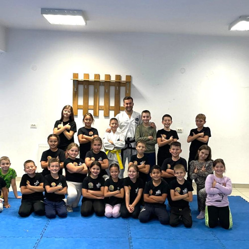 35 de copii din Turnu Roșu practică taekwon-do datorită unui parteneriat local