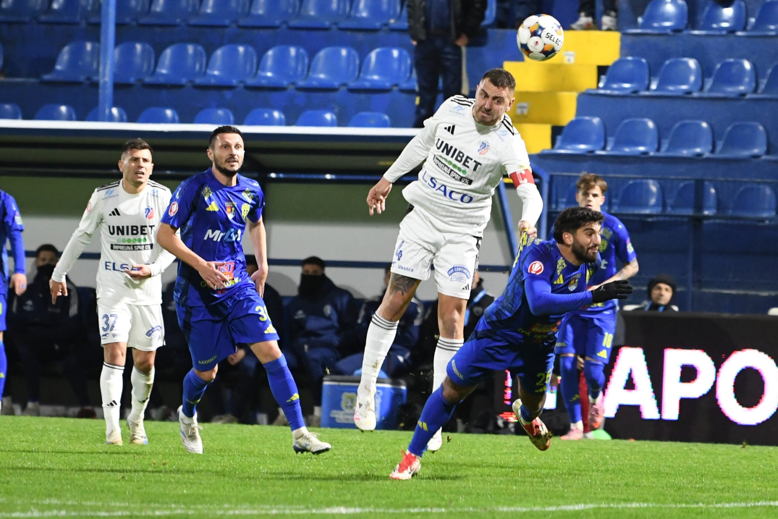 Unirea Slobozia continuă seria neagră, pierzând din nou la limită în SuperLigă