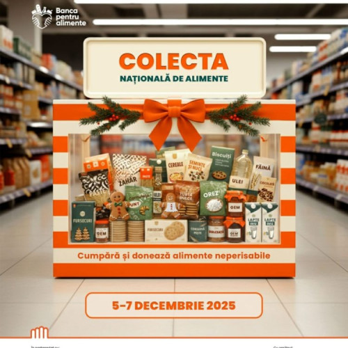 Colecta Națională de Alimente 2025, în nord-vestul țării pentru sprijinirea familiilor vulnerabile