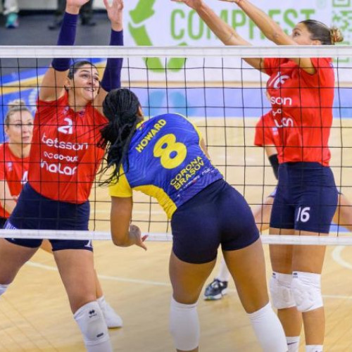 Panionios a învins Corona în manșa secundă a partidei de volei