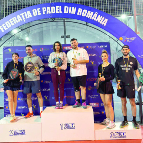 Record de participanți la etapa a 11-a a circuitului Oradea Joacă Padel în 2025