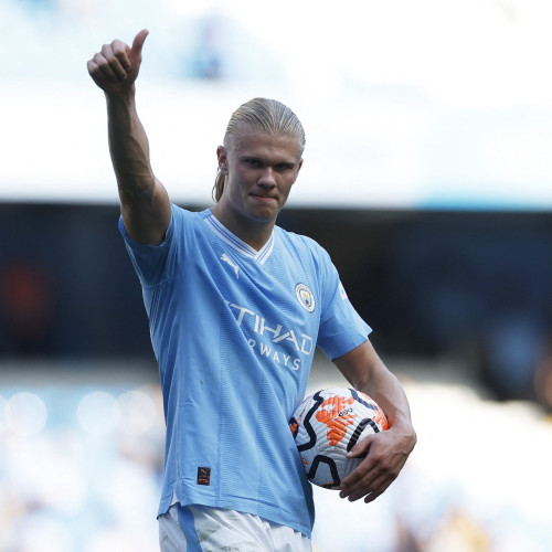 Erling Haaland a atins rapid 100 de goluri în Premier League pentru Manchester City