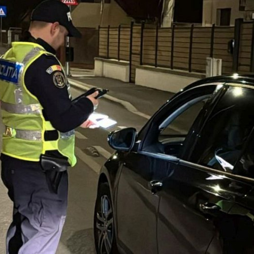 Un adolescent prins conducând ilegal cu permis maghiar în Târgu Secuiesc