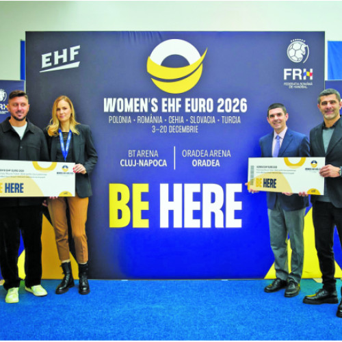 Campionatul European de handbal feminin din 2026: biletele pentru meciurile de la Oradea și Cluj sunt deja în vânzare