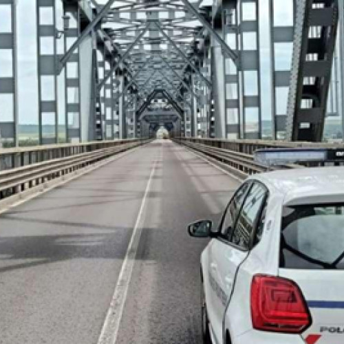 Trafic fără restricții pe podul Giurgiu-Ruse de sărbători, lucrările reluate în 2026