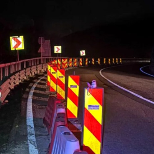 Restricții pe DN1 în zona Comarnic din cauza unei alunecări de teren