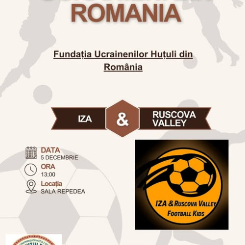 Repedea organizează prima ediție a Cupei de fotbal Huțuli pentru copii