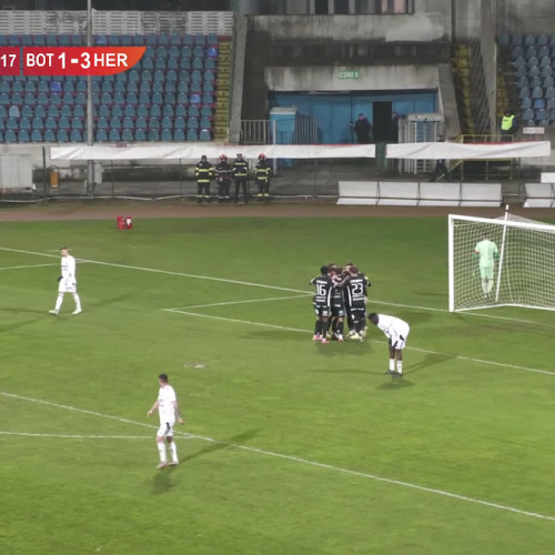 FC Hermannstadt învinge la Botoșani și rămâne lider în grupa Cupei României