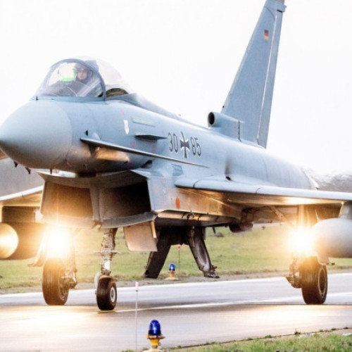 Germania trimite avioane Eurofighter pentru întărirea flancului estic NATO