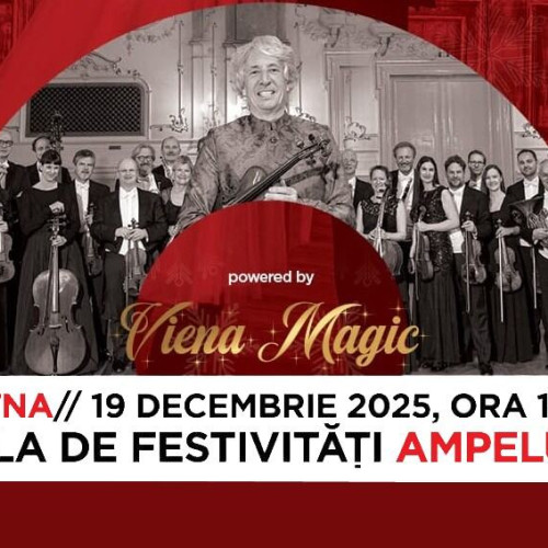 Orchestra Johann Strauss Ensemble susține un concert caritabil la Zlatna în decembrie