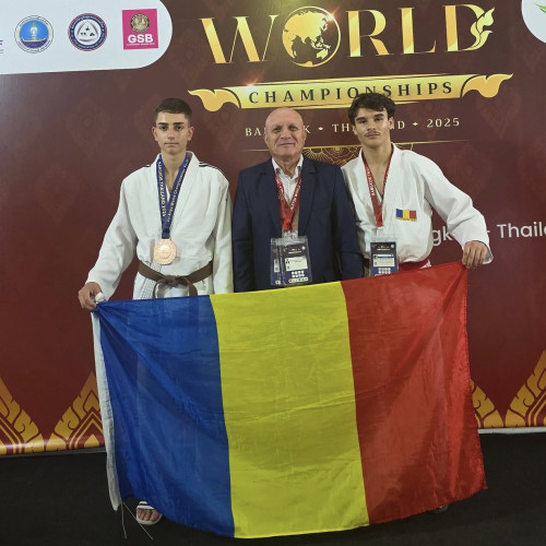 Doi sportivi din Giurgiu au obținut rezultate la Campionatul Mondial de Ju Jitsu din Thailanda