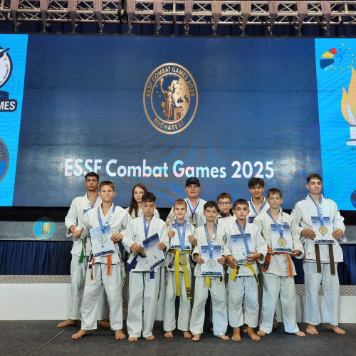 Sportivii de la CS Aquila au cucerit 11 medalii la European Open School Combat Games 2025