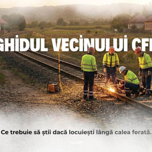 CFR Infrastructură explică regulile și restricțiile pentru proprietarii din apropierea căilor ferate