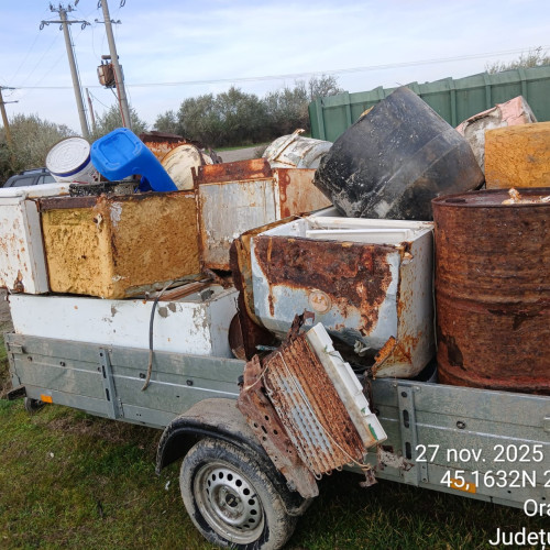 Acțiune de igienizare în zona costieră Sulina – Sfântu Gheorghe a Deltei Dunării