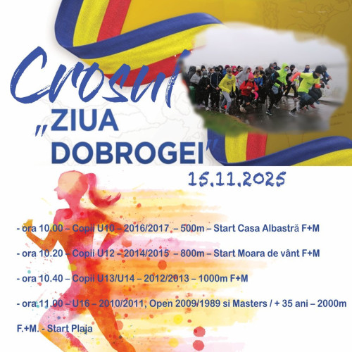 Crosul „Ziua Dobrogei” la Tulcea va marca cei 147 de ani de la revenirea Dobrogei
