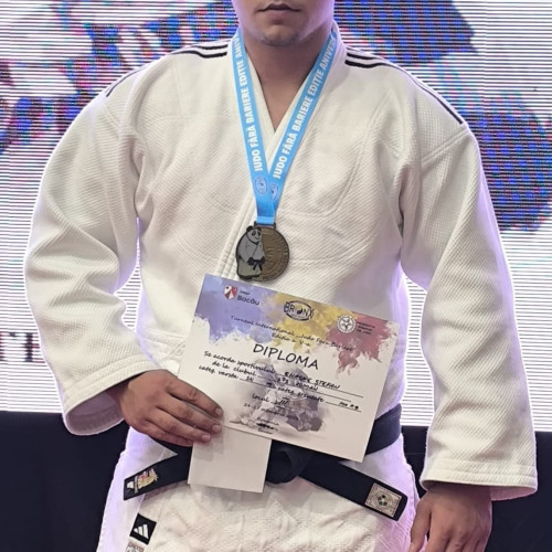 Jandarmul tulcean Enache Ștefan, locul III la Turneul Internațional Judo fără bariere 2025