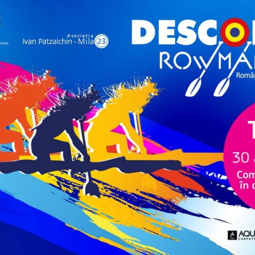 Concursul de canotcă Descoperă Rowmania se desfășoară sâmbătă la Tulcea