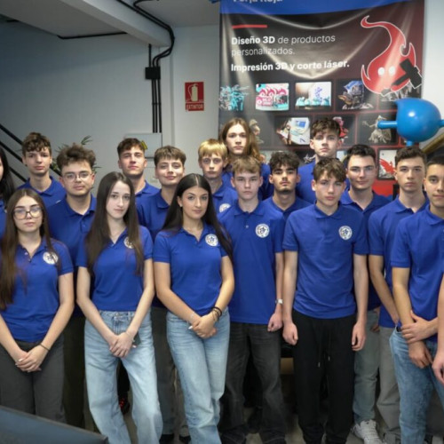 Elevi ieșeni în practică Erasmus la Málaga pentru design 3D și animații video