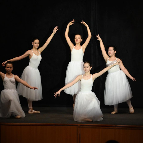 Micile balerine au încântat publicul cu momente artistice speciale