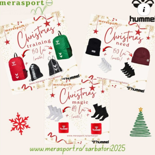 Merasport lansează colecția specială hummel pentru Sărbătorile din 2025