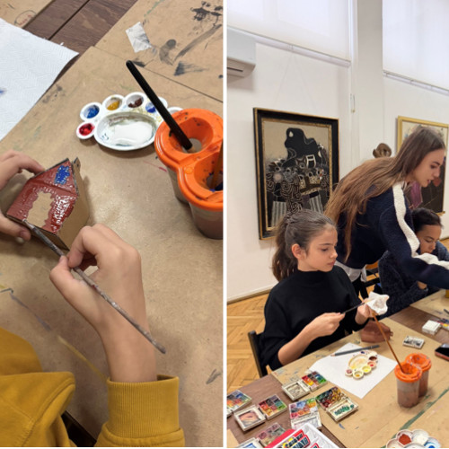 Ateliere de creație pentru copii la muzeu, cu participare pe bază de programare