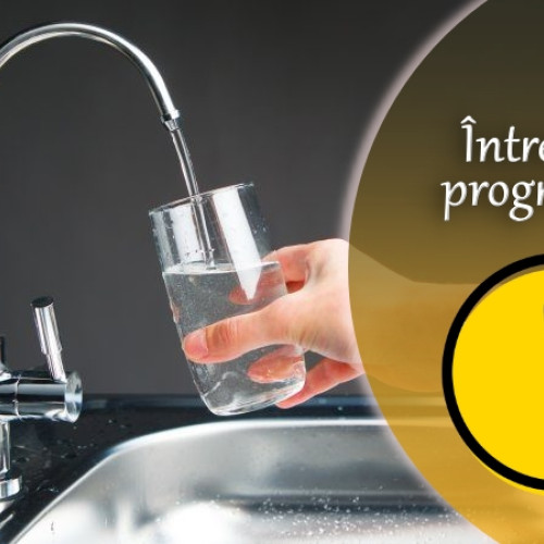 Mii de brăileni vor rămâne fără apă potabilă joi, 11 decembrie 2025