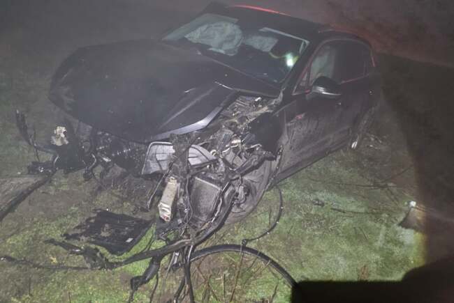 Șofer rănit după un accident în sensul giratoriu de la Mahle, Timiș