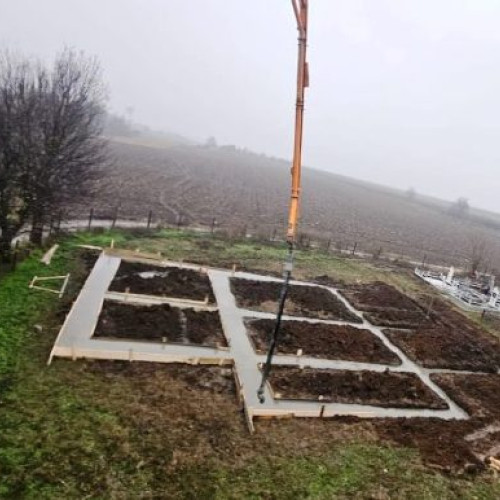 Au început lucrările pentru casa praznicală și capela mortuară din Domnești, Pufești