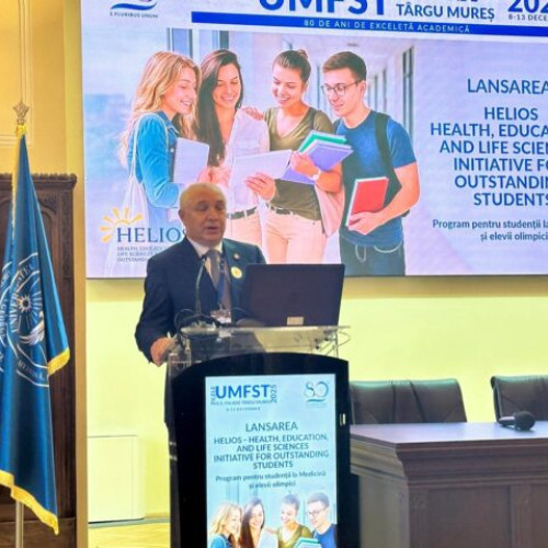 UMFST Târgu Mureș lansează programul Helios pentru studenții și liceenii pasionați de medicină