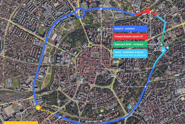 Primăria Timișoara pregătește proiectul Inelului 2 pentru finanțare europeană