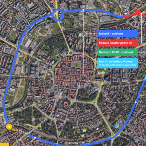 Primăria Timișoara pregătește proiectul Inelului 2 pentru finanțare europeană