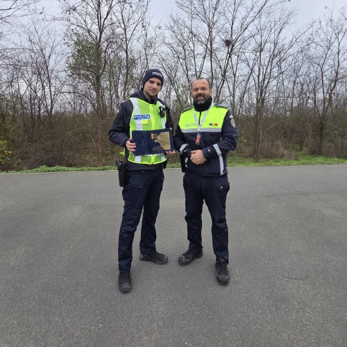 SIDEPOL Constanța celebrează profesionalismul polițistului Mihai cu o distincție