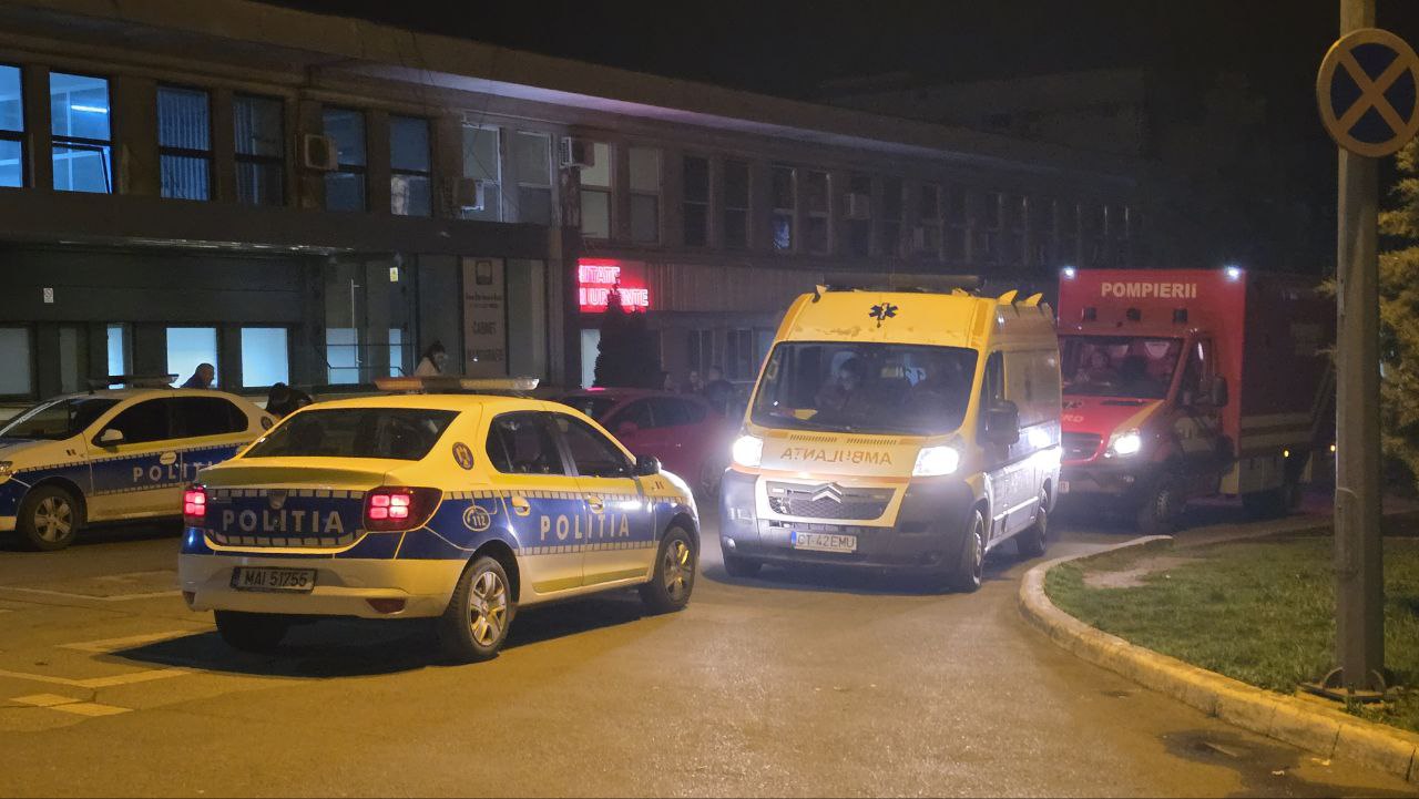 Bărbat rănit după un accident, internat pentru investigații medicale