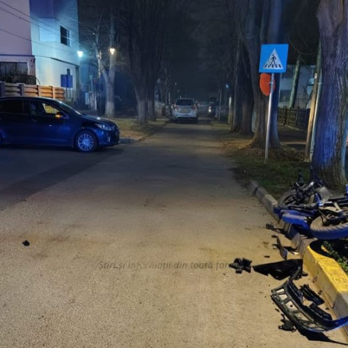 Două persoane rănite grav în urma unui accident la Tecuci