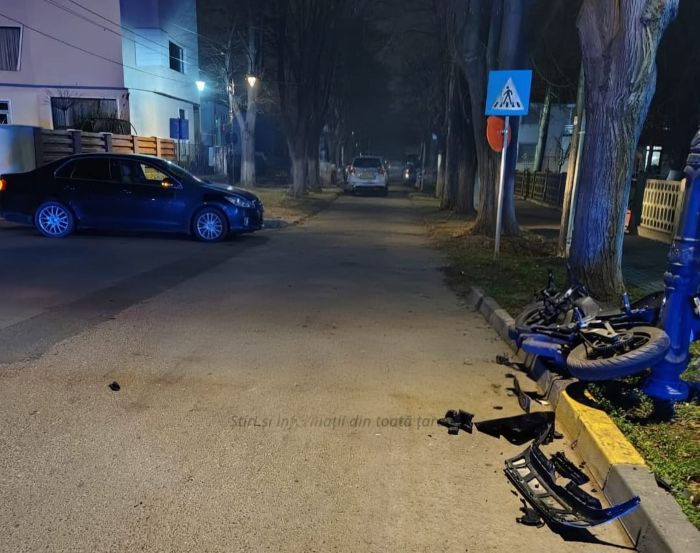 Două persoane rănite grav în urma unui accident la Tecuci