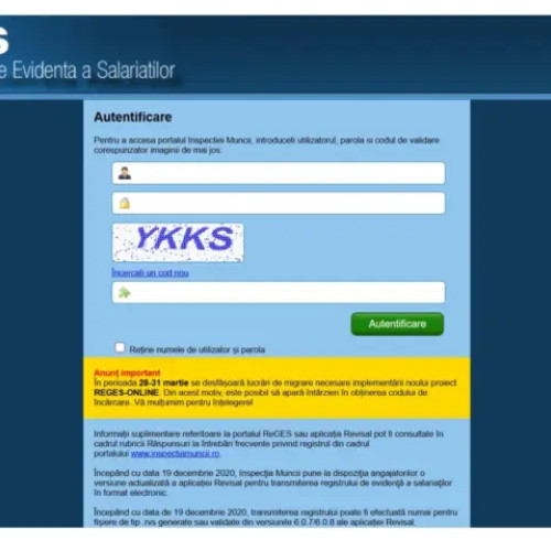 Angajatorii trebuie să migreze la platforma REGES până la 31 decembrie pentru a evita amenzi