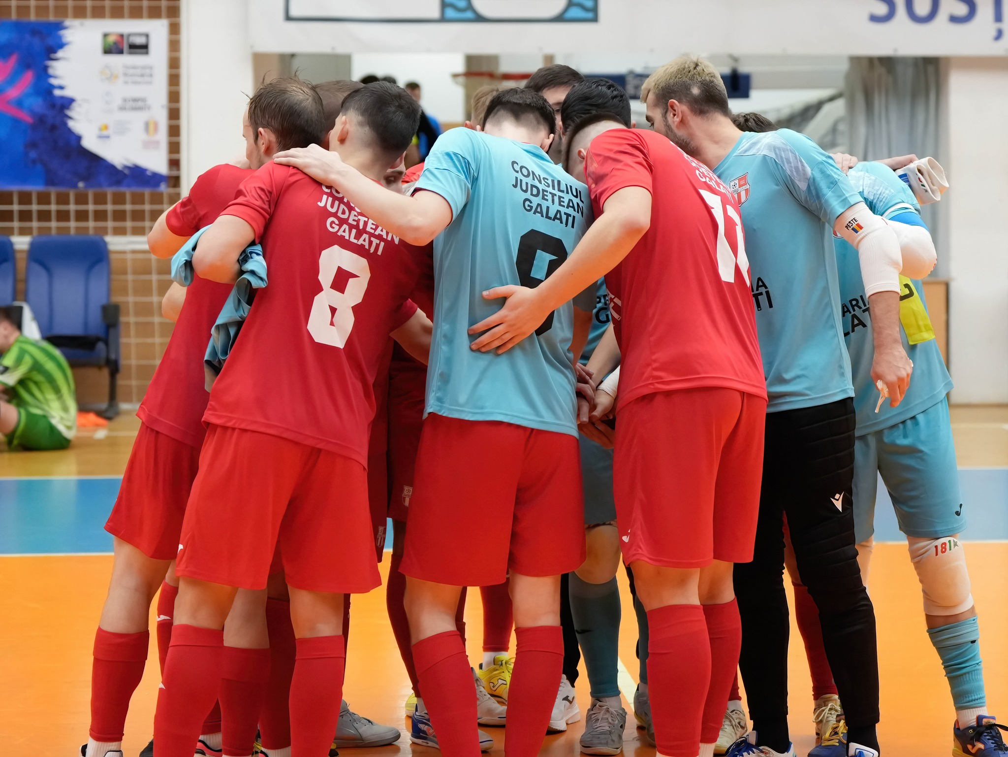 United Galați are două meciuri decisive acasă pentru a urca pe primul loc în Liga I de futsal