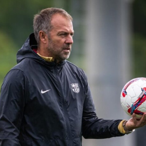 Hansi Flick mulțumit după victoria greu obținută a Barcelonei în Liga Campionilor