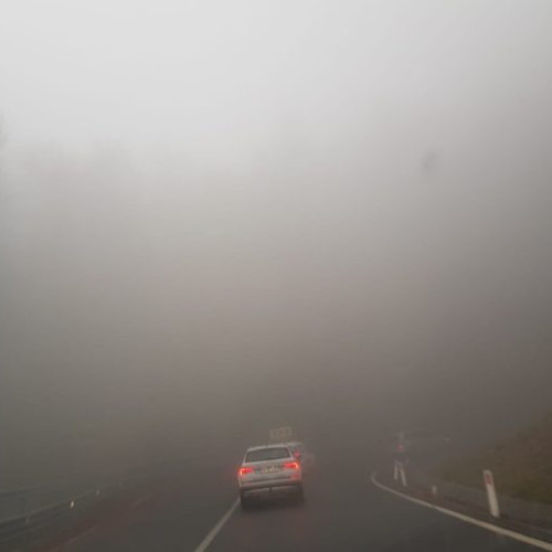 Cod galben de ceață emis pentru zona joasă și depresionară a județului Maramureș